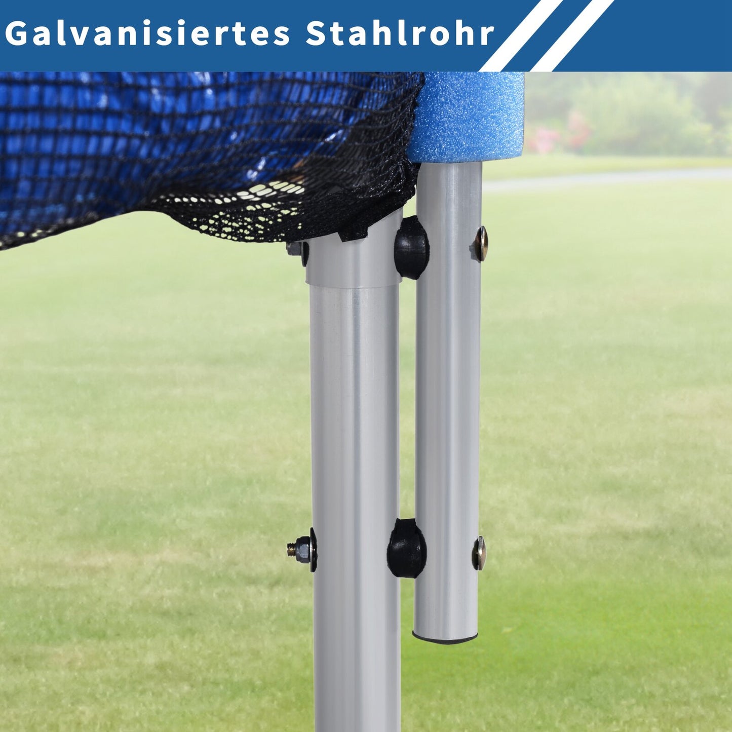 6FT Trampoline with Safety Enclosure Net
