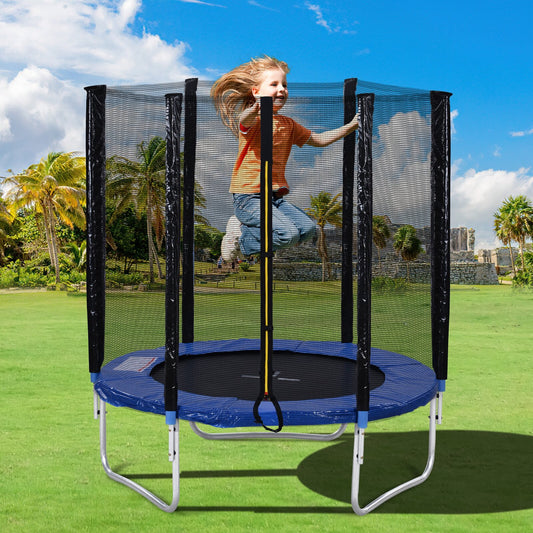 6FT Trampoline with Safety Enclosure Net