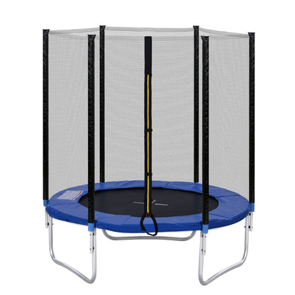 6FT Trampoline with Safety Enclosure Net