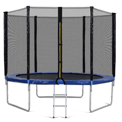 10FT Trampoline with Safety Enclosure Net