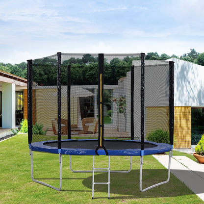 10FT Trampoline with Safety Enclosure Net