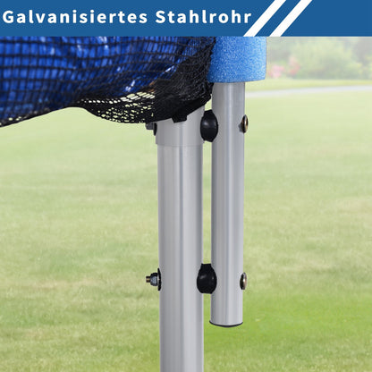 14FT Trampoline with Safety Enclosure Net