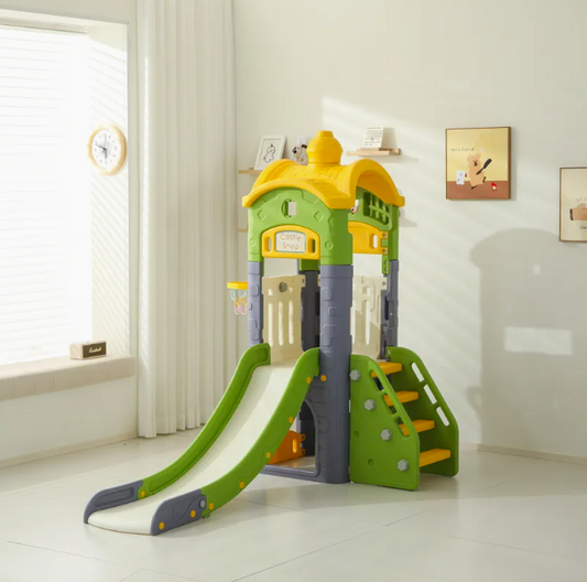 Kids Play Tower with Slide and Climber