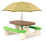 Picnic Table with Umbrella