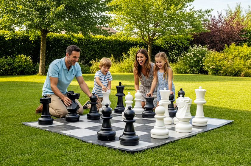 Mega Chess Giant Outdoor Chess Set