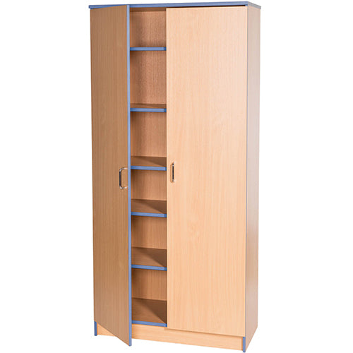 Cupboard Unit with Six Shelves Storage
