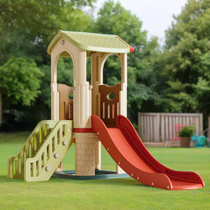 Kids Play Tower with Slide and Climber