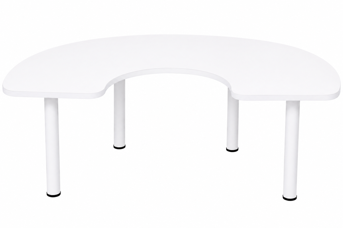Half Moon Table 120×60 cm