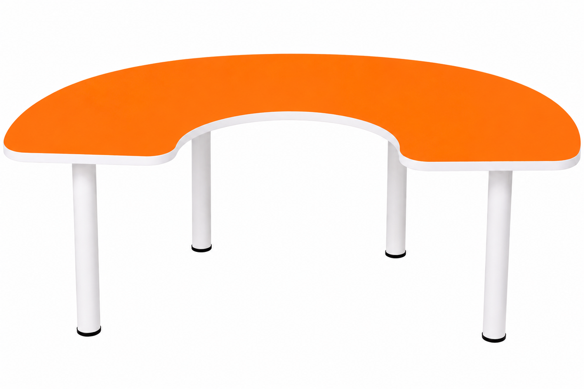 Half Moon Table 120×60 cm