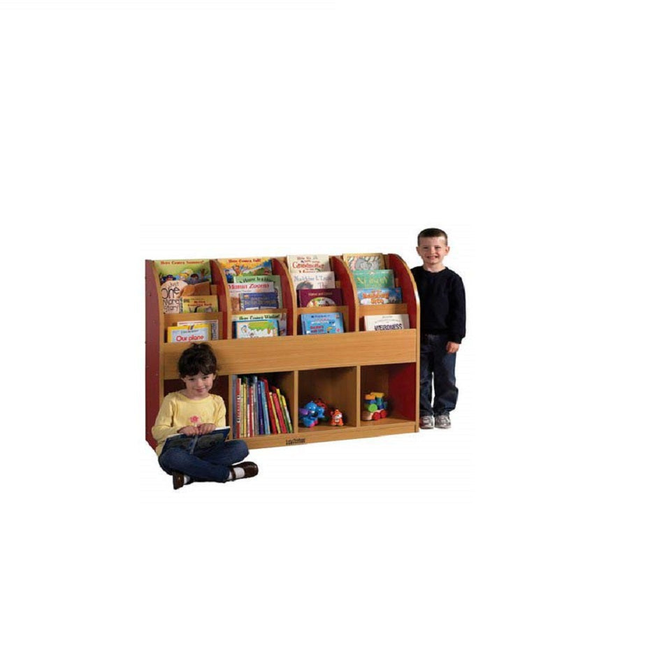 Book Display With 4 Cubbies