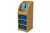 Cube Storage with Bookcase