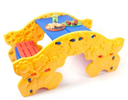 2 in 1 Multipurpose Picnic Table and Seesaw