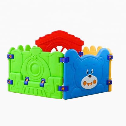 Bear and Train Ball Pit Playpen